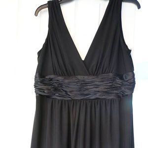 Jones NY black sleeveless dress, size 16